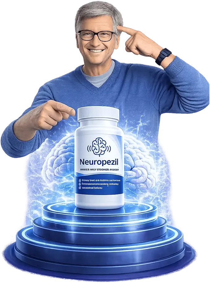 NeuroPezil Supplement Bottle Mockup